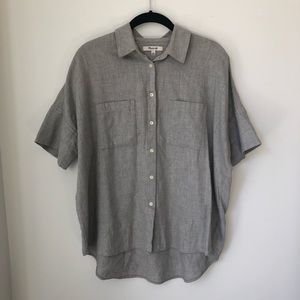 Madewell | Grey Flannel Courier Shirt